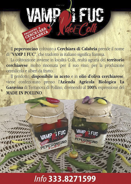 Vamp I Fuc, peperoncino di Cerchiara di Calabria